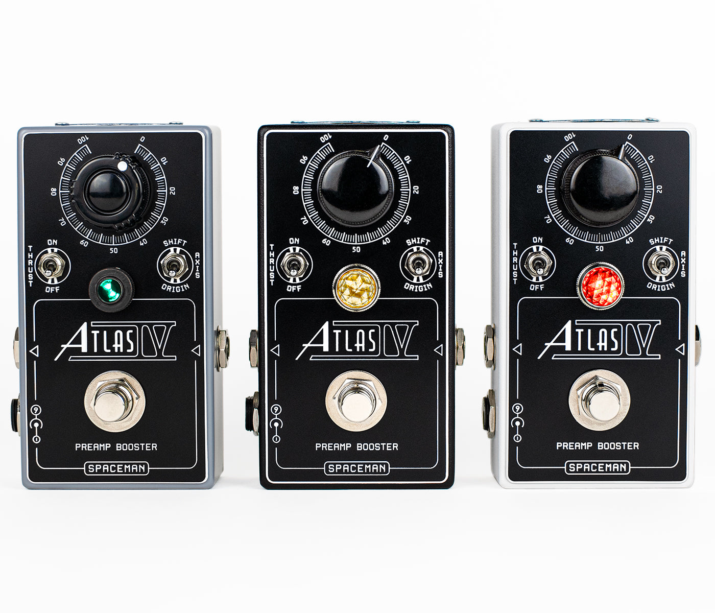 ギター Spaceman Effects Atlas IV Grey Spaceman Atlas IV Preamp Booster Limited Grey | The Music