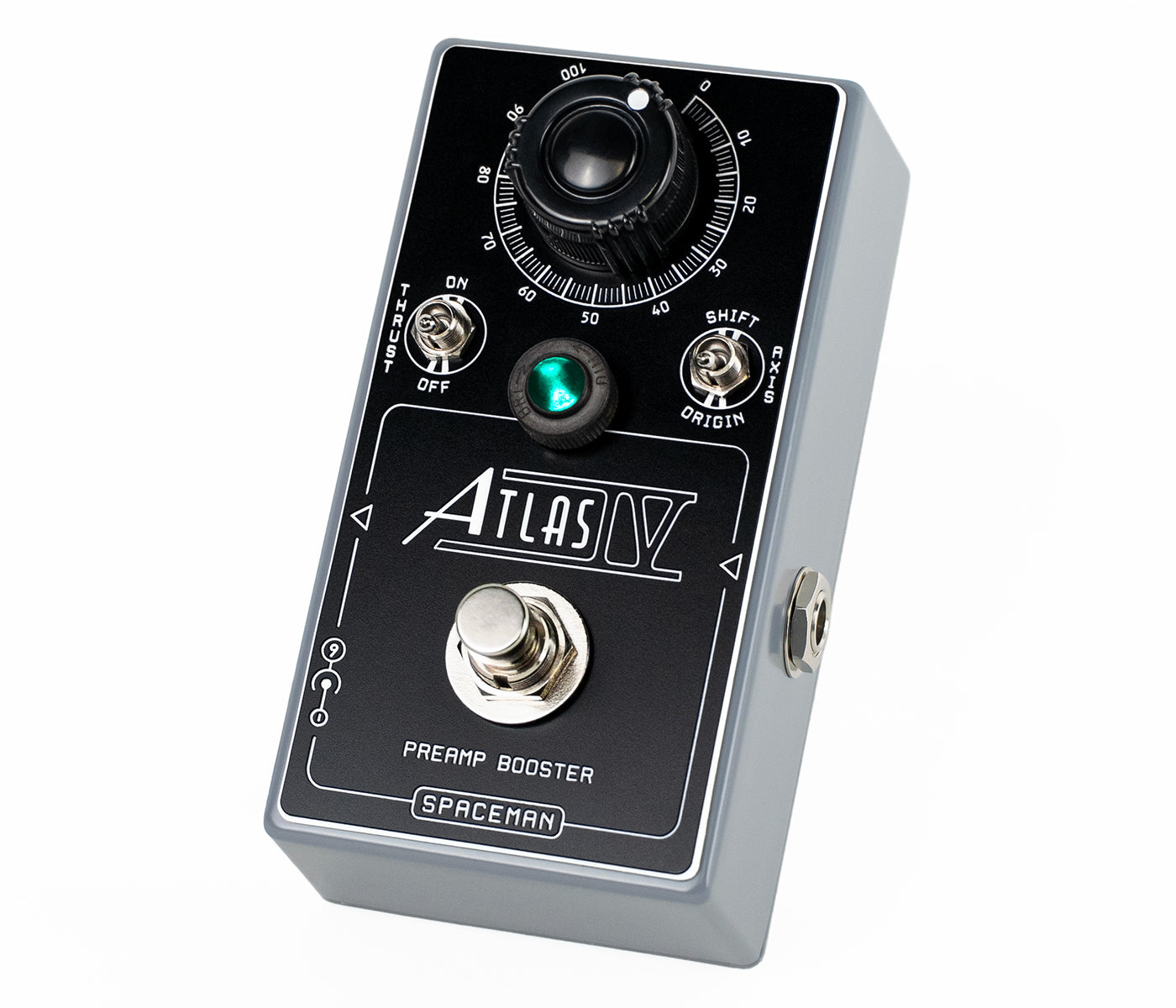 ギター Spaceman Effects Atlas IV Grey Atlas IV: Preamp Booster - Spaceman Effects