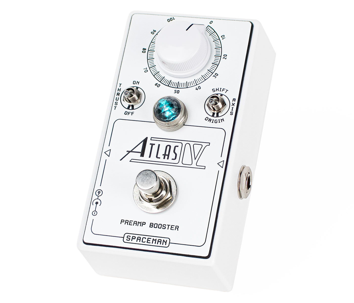 ギター Spaceman Effects Atlas IV Grey Atlas IV: Preamp Booster - Spaceman Effects