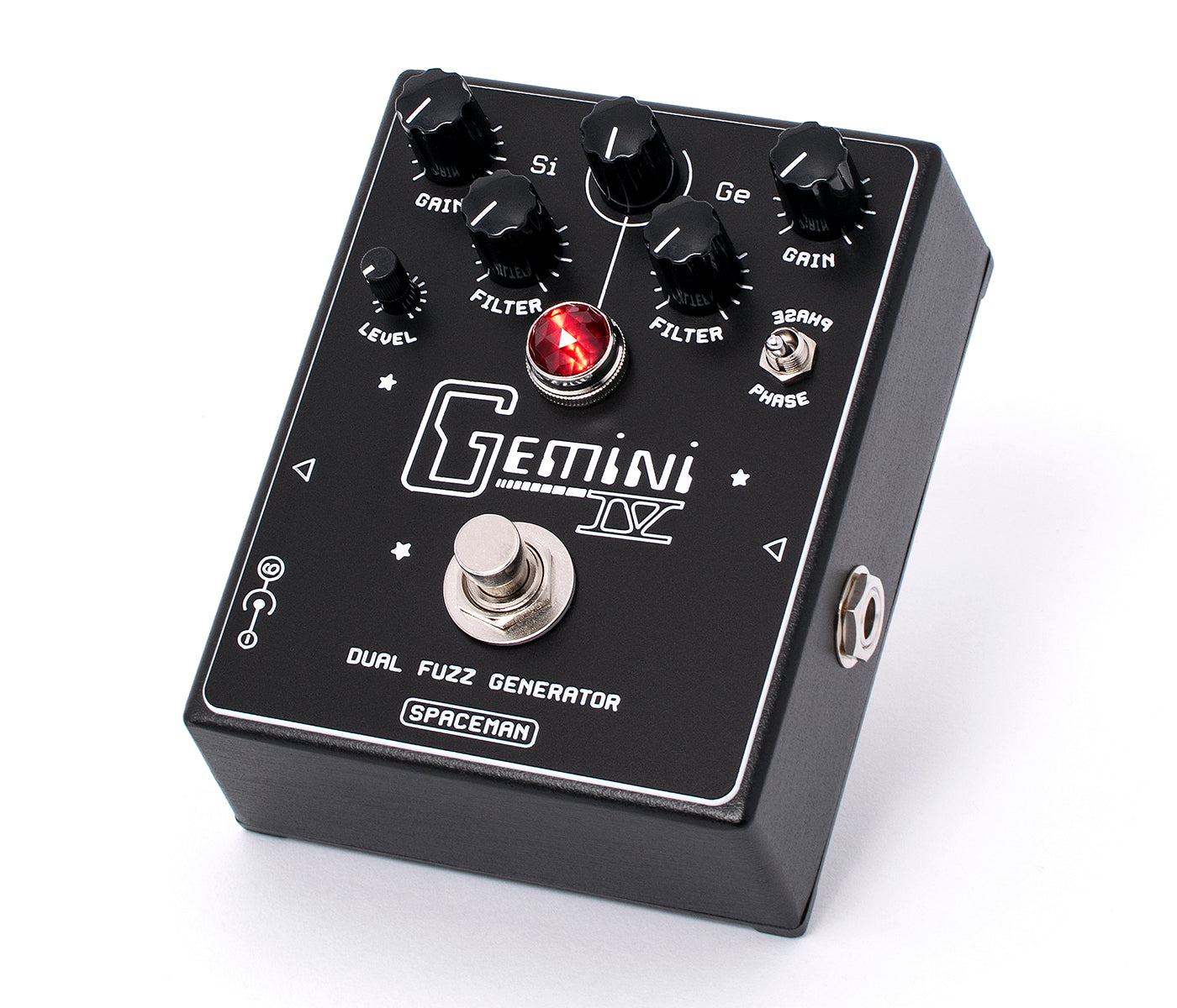 dual fuzz pedal Gemini IV: Dual Fuzz Generator